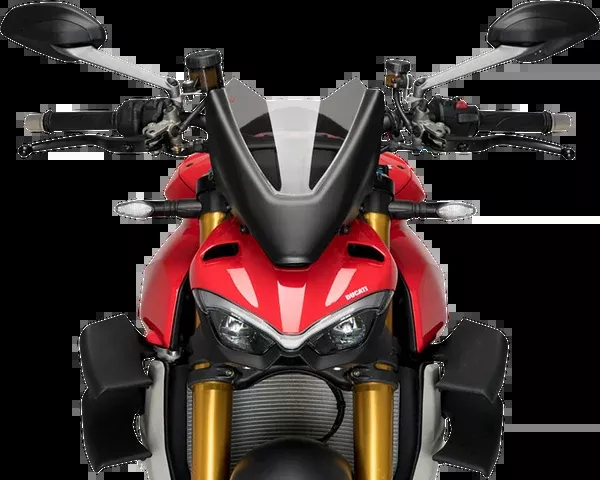 PUIG HI-Tech Parts New Generation Windscreen – 11″ – Smoke – Ducati