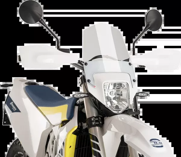 PUIG HI-Tech Parts New Generation Windscreen - 13-3/4" - Clear - Husqvarna 701