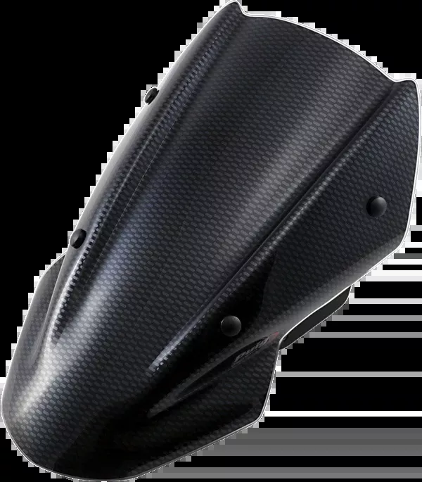PUIG HI-Tech Parts New Generation Windscreen - 13-3/8" - Carbon - Kawasaki