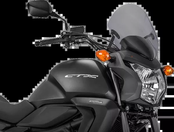 PUIG HI-Tech Parts New Generation Windscreen - 15-3/4" - Smoke - CTX700N