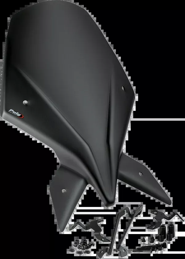 PUIG HI-Tech Parts New Generation Windscreen - Black - 1390 Super Duke