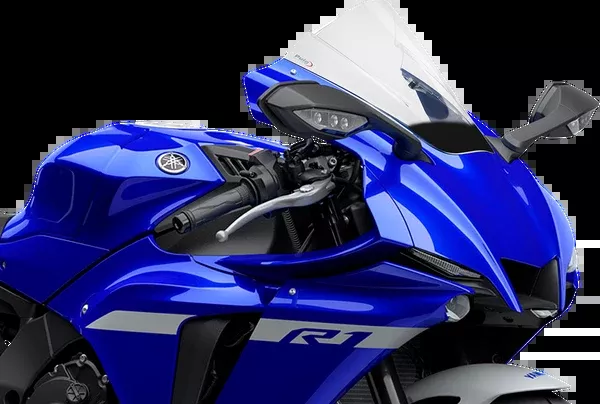 PUIG HI-Tech Parts Race Windscreen - 13-1/4" - Clear - YZF-R1