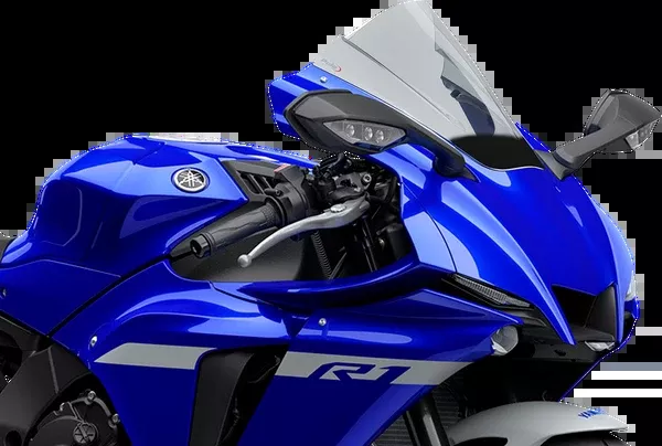 PUIG HI-Tech Parts Race Windscreen – 13-1/4″ – Smoke – YZF-R1