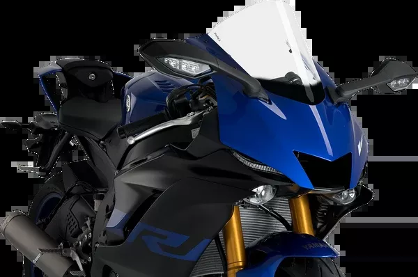 PUIG HI-Tech Parts Race Windscreen - 14-1/2" - Clear - YZF-R6/YZF-R7
