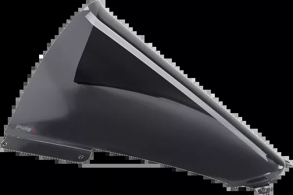 PUIG HI-Tech Parts Race Windscreen - 7-1/2" - Dark Smoke - Panigale