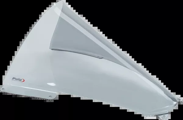 PUIG HI-Tech Parts Race Windscreen - 7-1/2" - Smoke - Panigale