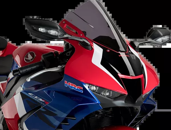 PUIG HI-Tech Parts Race Windscreen - Dark Smoke