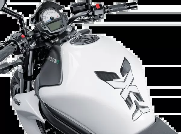 PUIG HI-Tech Parts Tank Pad - Xtreme - Carbon