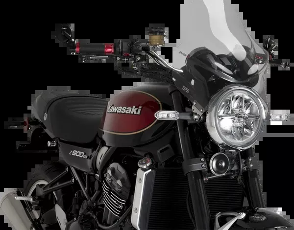 PUIG HI-Tech Parts Top Windshield - Smoke - Z900RS