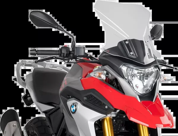 PUIG HI-Tech Parts Touring Windscreen - 17" - Clear - BMW