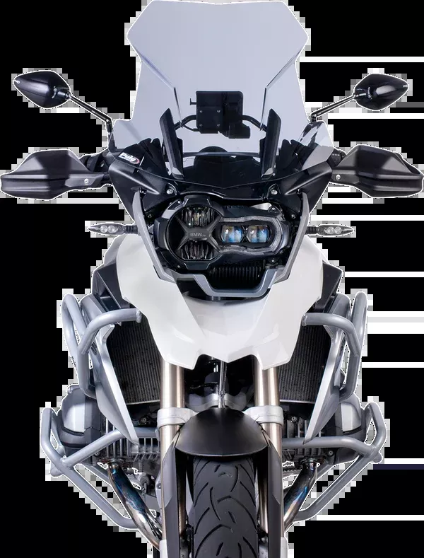 PUIG HI-Tech Parts Touring Windscreen - 21-1/2" - Smoke - BMW