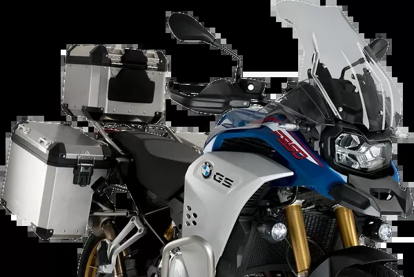PUIG HI-Tech Parts Touring Windscreen - 21-1/4" - Smoke - BMW