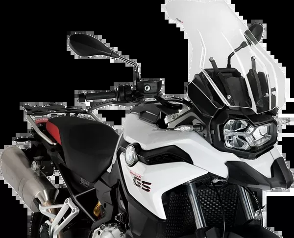 PUIG HI-Tech Parts Touring Windscreen - 21" - Clear - BMW