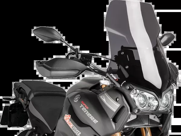 PUIG HI-Tech Parts Touring Windscreen - 22-5/8" - Dark Smoke - XT1200Z