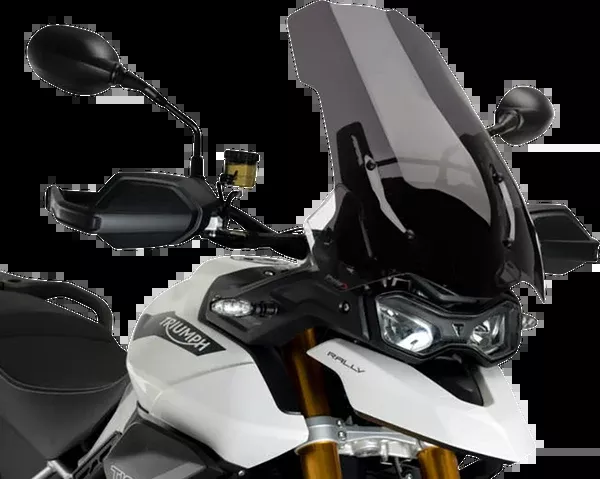 PUIG HI-Tech Parts Touring Windscreen - 22" - Clear - Triumph
