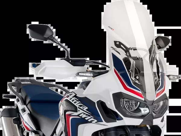 PUIG HI-Tech Parts Touring Windscreen - 23-1/4" - Clear - CRF1000L