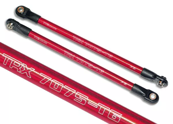 Push Rod (Aluminum) (Assembled with Rod Ends) (2) (Red) (Use with #5359 Progressive 3 Rockers)