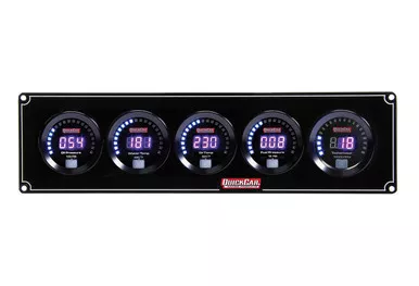 QuickCar Digital 4-1 Gauge Panel OP/WT/OT/FP w/Tach 67-4051