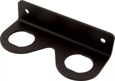 QuickCar Remote Charge Post Bracket 90Â° Bent Aluminum Black Anodized 57-709