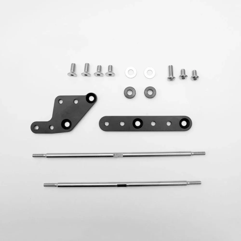R&G Racing Black Adjustable Foot Controls For 2017-2024 Kawasaki Vulcan S EN650