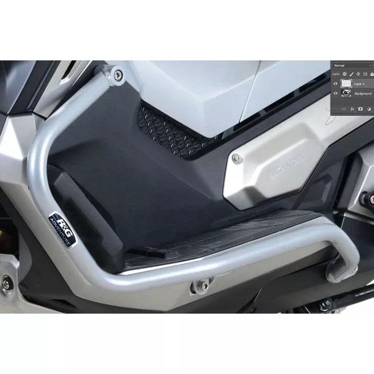 R&G Racing Black Adventure Bars For 2017-2024 Honda X-ADV (750) AB0030BK
