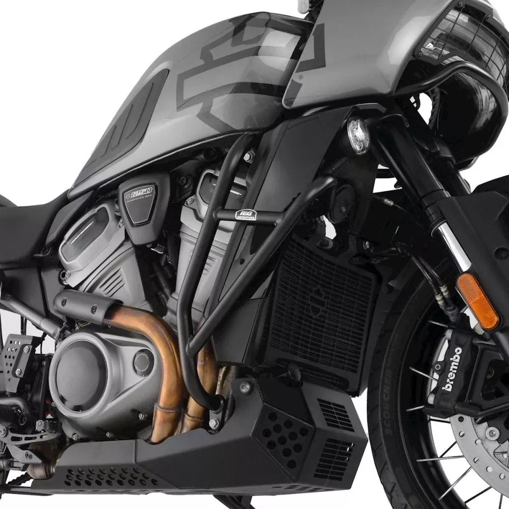 R&G Racing Black Adventure Bars For 2021-2023 Harley-Davidson Pan America 1250 RA1250