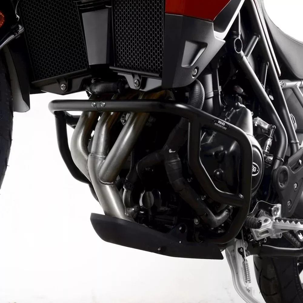 R&G Racing Black Adventure Bars For 2021-2024 Triumph Tiger 850 Sport