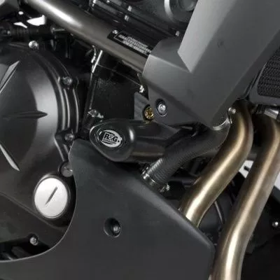 R&G Racing Black Aero Style Crash Protection Bobbins For 2010-2014 Kawasaki Versys 650 KLE650C