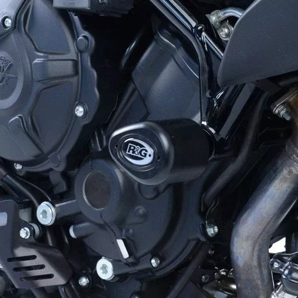 R&G Racing Black Aero Style Crash Protection Bobbins For 2018-2022 MV Agusta Brutale 800 RR LH44