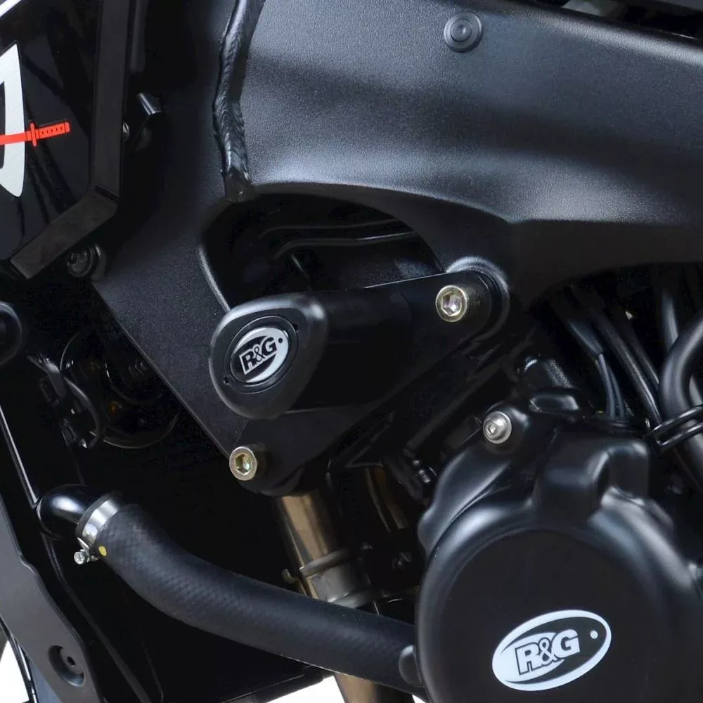 R&G Racing Black Aero Style Crash Protection Bobbins For 2019-2024 Suzuki Katana 1000