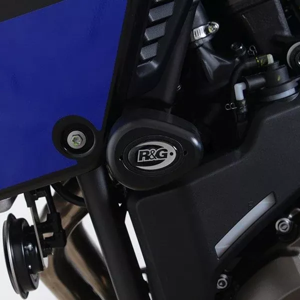 R&G Racing Black Aero Style Crash Protection Bobbins For 2021-2022 Yamaha Tenere 700 XTZ07 Rally