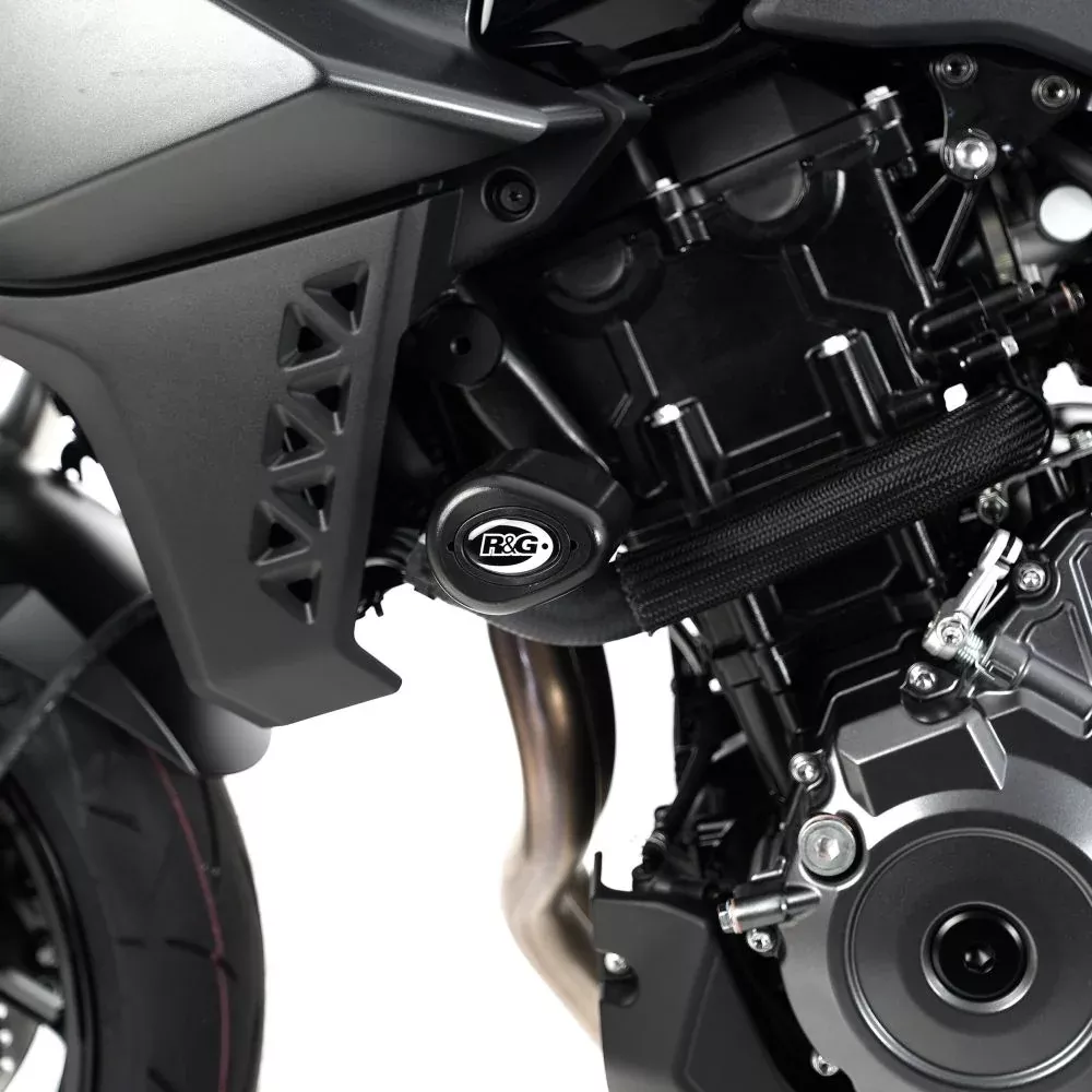 R&G Racing Black Aero Style Crash Protection Bobbins For 2023-2024 Suzuki GSX-8S