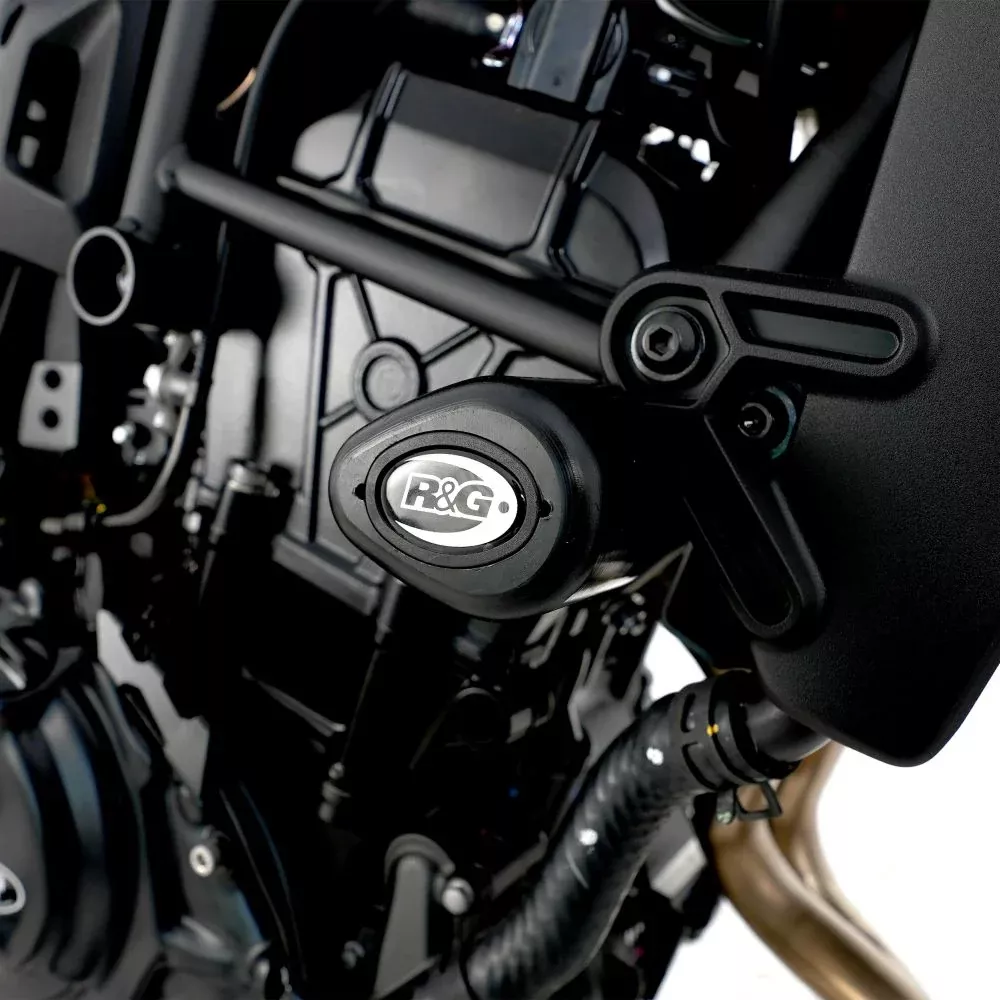 R&G Racing Black Aero Style Crash Protection Bobbins For 2024-2025 Kawasaki Eliminator 500