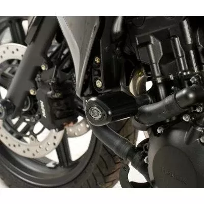 R&G Racing Black Aero Style Crash Protectors For 2011-2018 Honda CBF1000 ABS