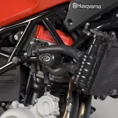 R&G Racing Black Aero Style Crash Protectors For 2012-2024 Husqvarna Nuda 900R