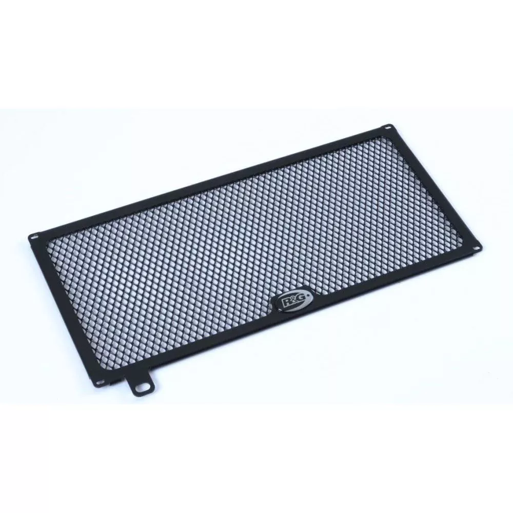 R&G Racing Black Aluminum Radiator Guard For 2015-2024 Kawasaki Versys 650 KLE650A
