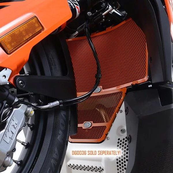 R&G Racing Black Aluminum Radiator Guard For 2019-2022 KTM 790 Adventure