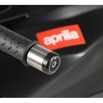 R&G Racing Black Bar End Sliders For 2008-2013 Aprilia Mana 850