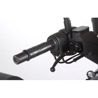 R&G Racing Black Bar End Sliders For 2010-2014 Yamaha XMAX 125