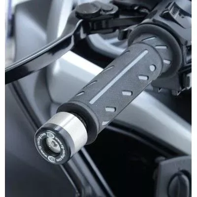 R&G Racing Black Bar End Sliders For 2014-2018 Kawasaki J300 BE0078BK