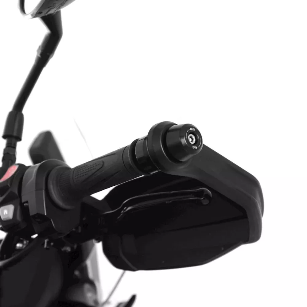 R&G Racing Black Bar End Sliders For 2022-2023 Triumph Tiger 1200 GT