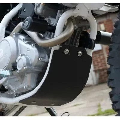 R&G Racing Black Bash Plate For 2024-2025 Husqvarna TE 125 BP0004BK