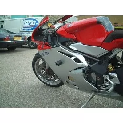 R&G Racing Black Classic Style Crash Protectors For 2006-2008 MV Agusta F4 1000R