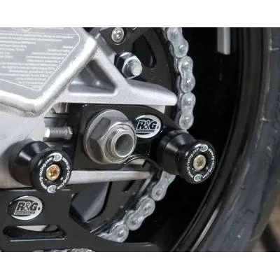 R&G Racing Black Cotton Reels Offset For 2009-2014 BMW HP4 ABS