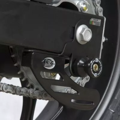 R&G Racing Black Cotton Reels Offset For 2012-2020 Honda CB250 Hornet