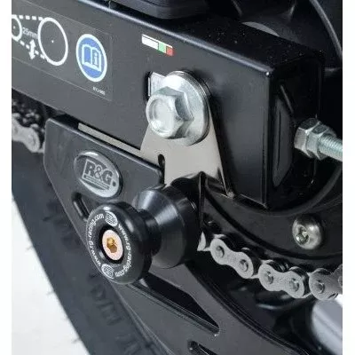 R&G Racing Black Cotton Reels Offset For 2013-2015 Honda CB250 Hornet