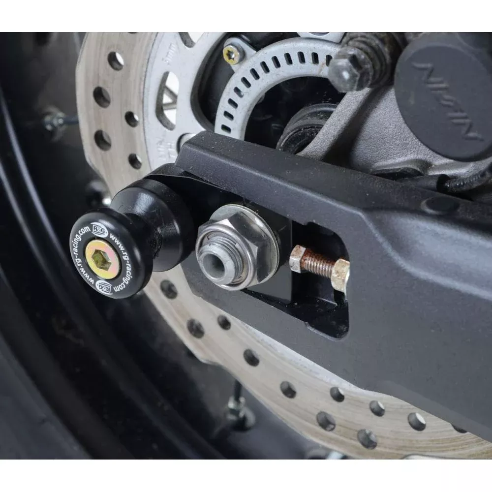R&G Racing Black Cotton Reels Offset For 2014-2019 Honda CB650F