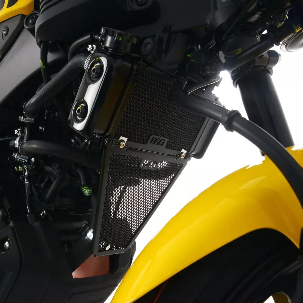 R&G Racing Black Downpipe Grill For 2020 Yamaha MT-125