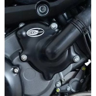 R&G Racing Black Engine Case Cover For 2013-2018 Aprilia Caponord 1200