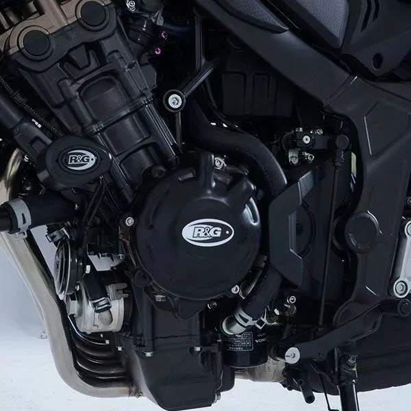 R&G Racing Black Engine Case Cover For 2014-2019 Honda CB650F